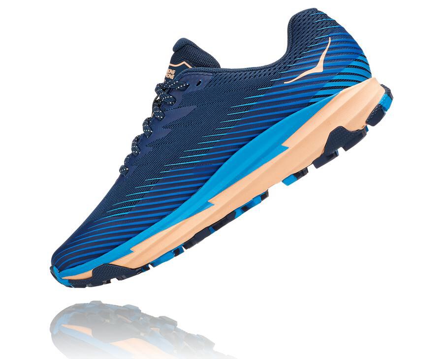 Hoka One One Trailsko Dame - Torrent 2 - Blå - 407695VLQ